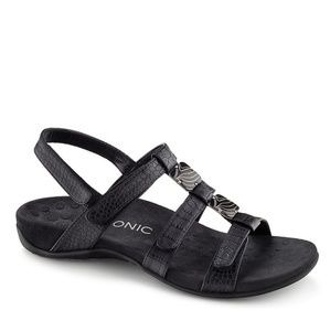 NWOT Vionic black sandals. Never worn! New!